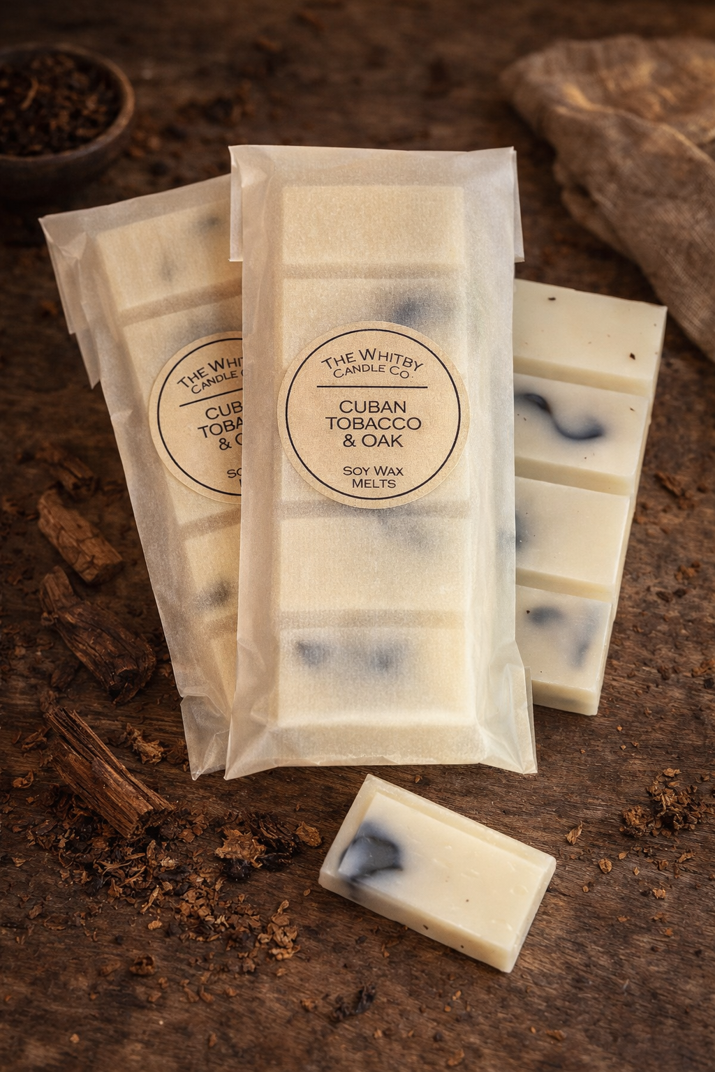 Cuban Tobacco & Oak Wax Melt