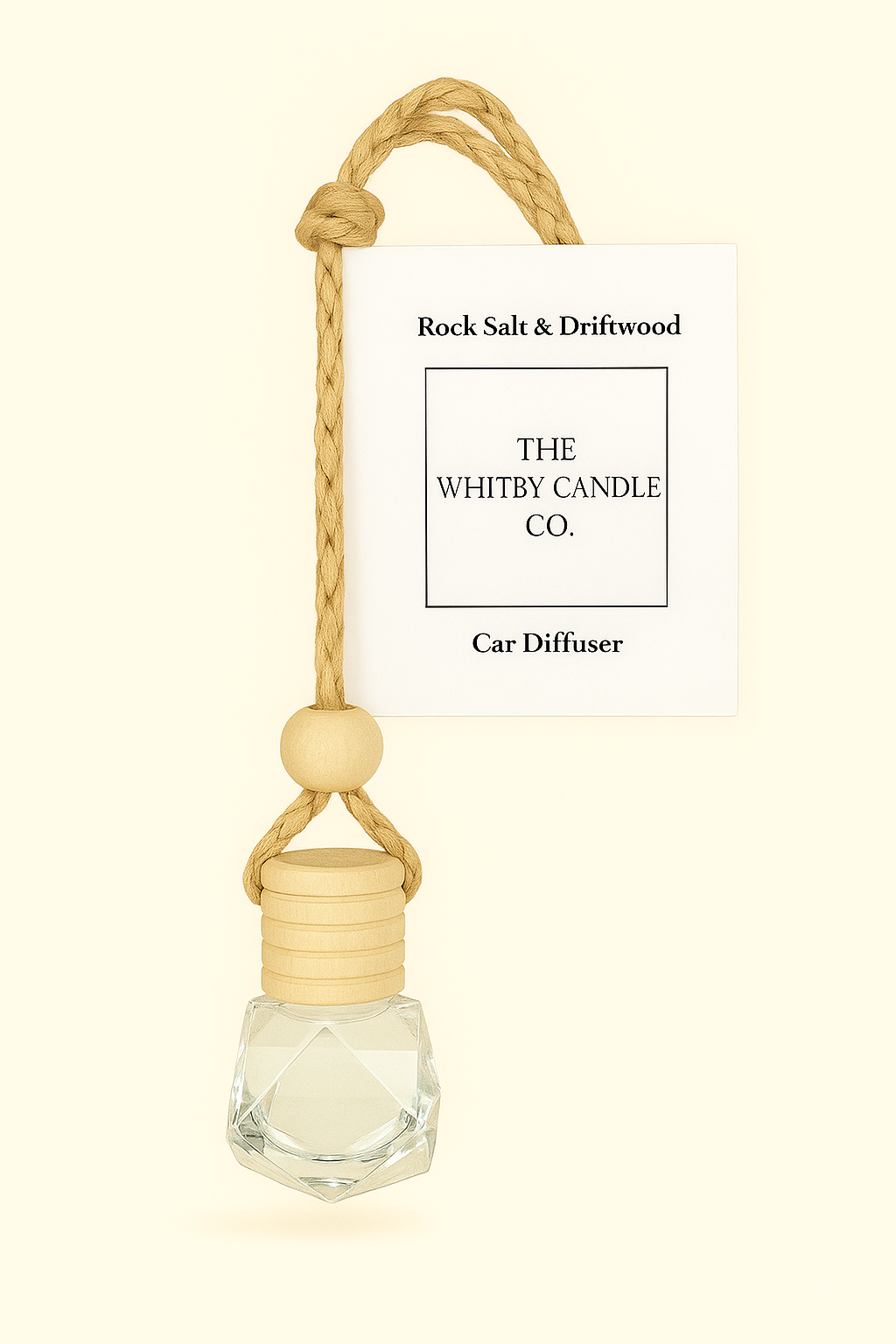 Rocksalt & Driftwood Car Diffuser