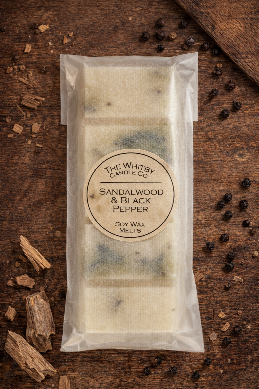 Sandalwood & Black Pepper Wax Melt