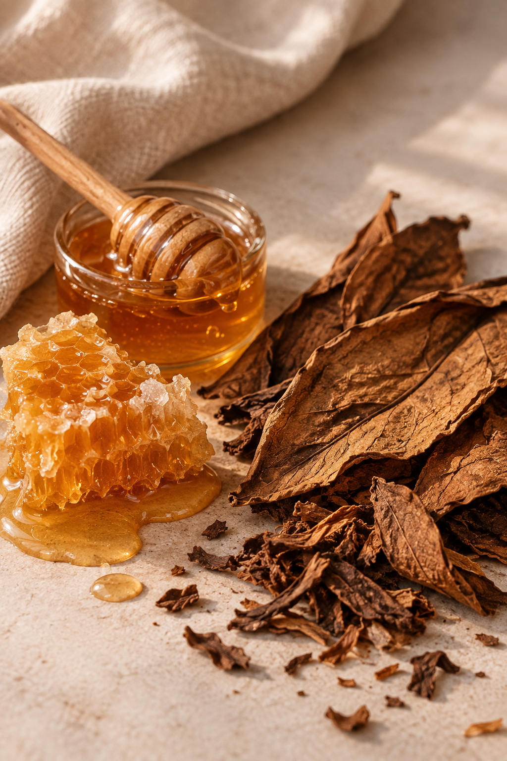 Honey & Tobacco Jar Candle