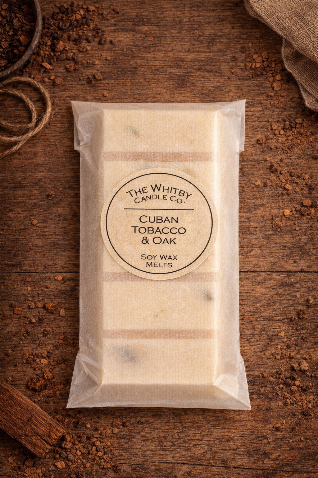 Cuban Tobacco & Oak Wax Melt