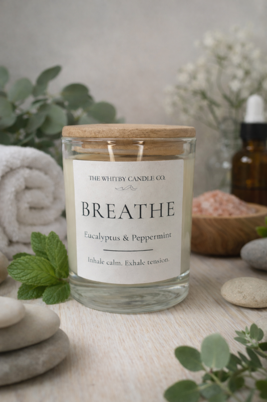 Breathe - Eucalyptus & Peppermint Wellness Candle