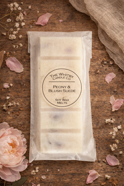 Peony Blush & Suede Wax Melt