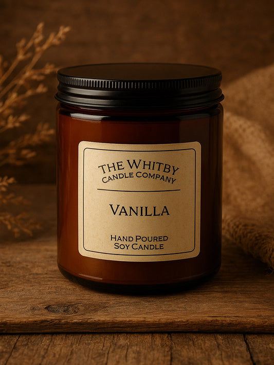 Vanilla Scented Jar Candle