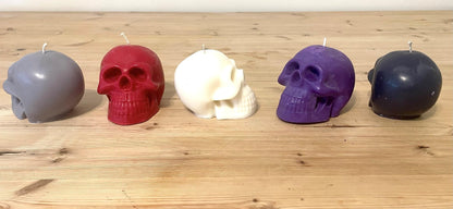 Black Skull Candle - The Whitby Candle Company