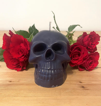 Black Skull Candle - The Whitby Candle Company
