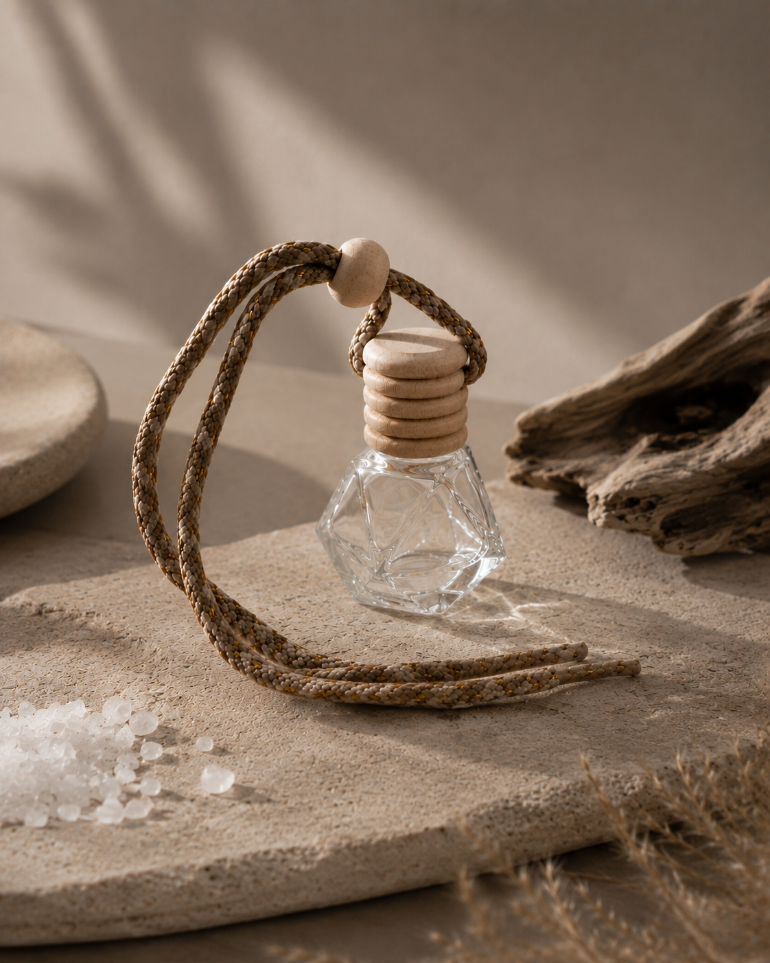 Rocksalt & Driftwood Car Diffuser