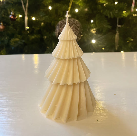 Small White Swirl Tree