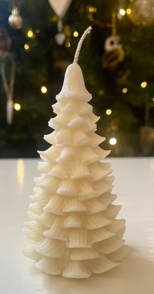 Small White Festive Tree