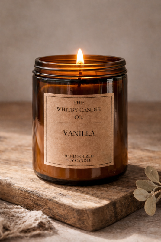 Vanilla Scented Jar Candle
