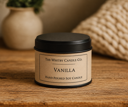 Vanilla 4oz Tin Candle