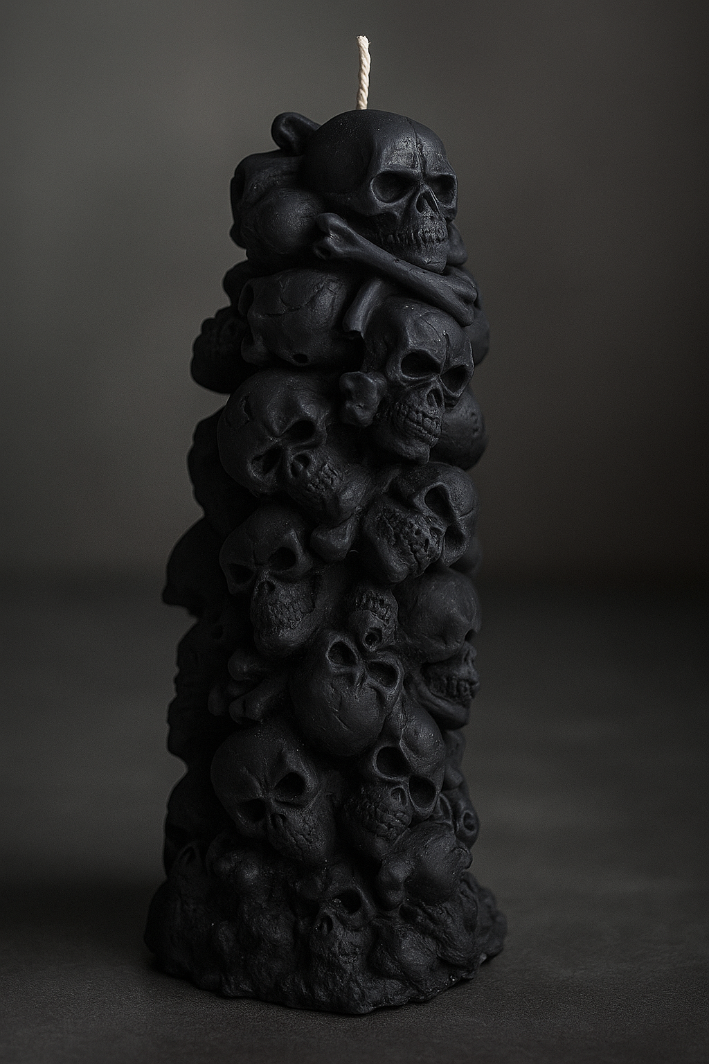 Black Pile of Bones Candle